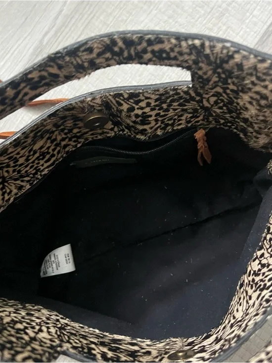 By ANTHROPOLOGIE Tara Textured Clutch Leather Suede Crossbody in Brown - Picture 9 of 14